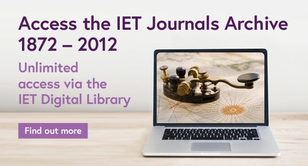 Access the IET Journals Archive